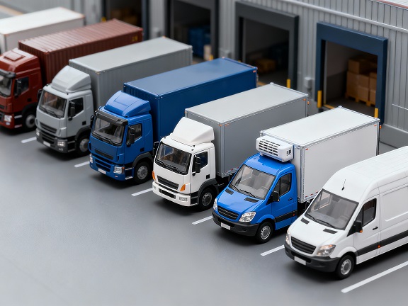 Различные типы коммерческого транспорта для бизнеса